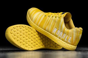 Yellow Nobull Lightning Burst Women's Trainers | CA B1898E